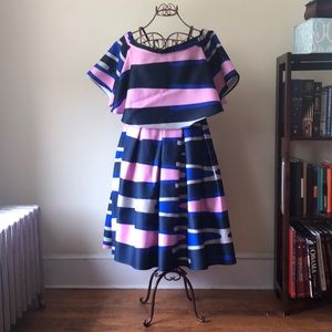 •Eloquii• Colorful skirt & top 💋💋💋